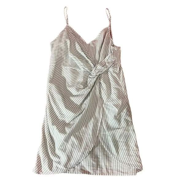 Alatr'd‎ State Green and White Striped Dress Size Large - Picture 3 of 5